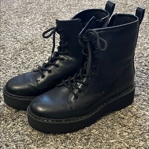 A New Day Target Black Women's Combat Boots